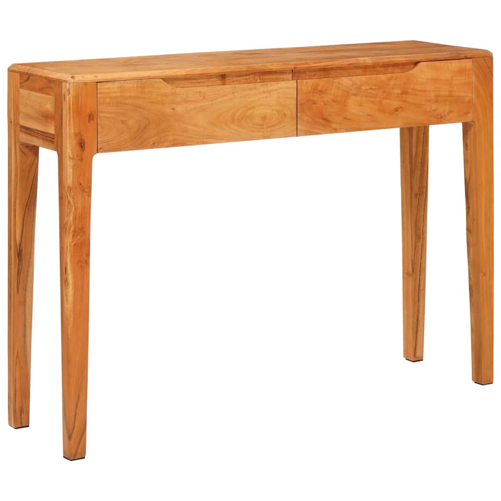 Table console Marron 110 x 30 x 80 cm Bois d'acacia massif - XIOS