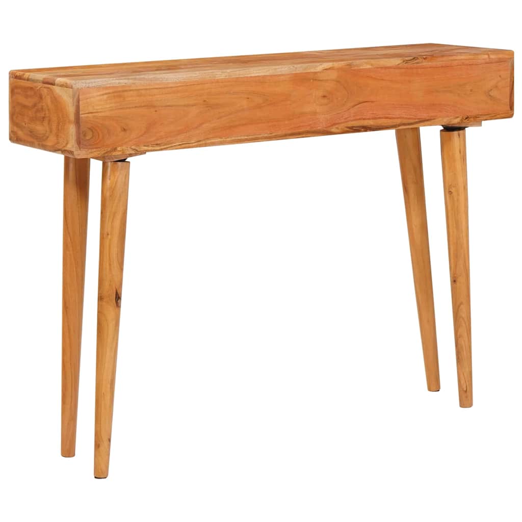 Table console Marron 110 x 30 x 80 cm Bois d'Acacia Massif - XIOS
