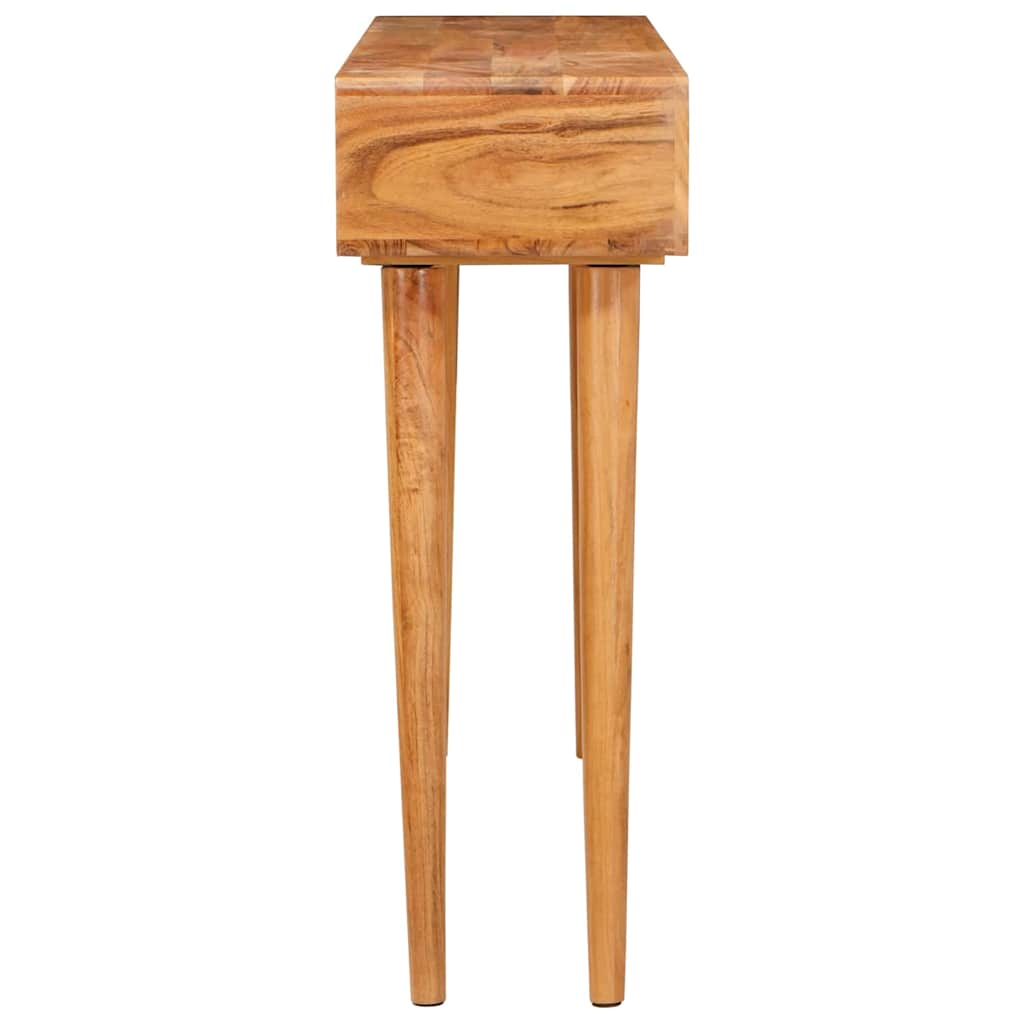 Table console Marron 110 x 30 x 80 cm Bois d'Acacia Massif - XIOS