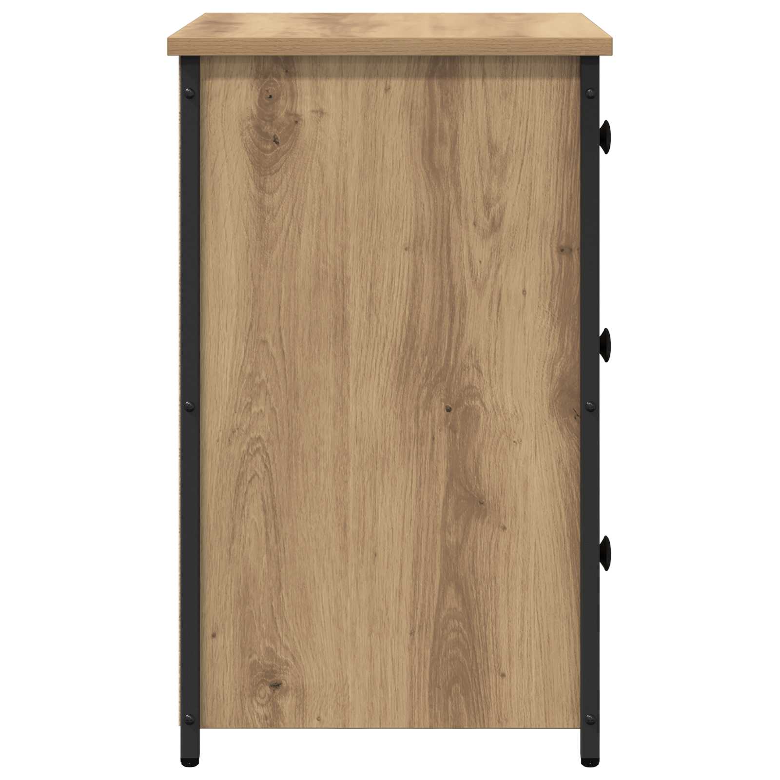 Cabinet de chevet avec tiroir 2 pcs Marron 40 x 36 x 60 cm - XIOS