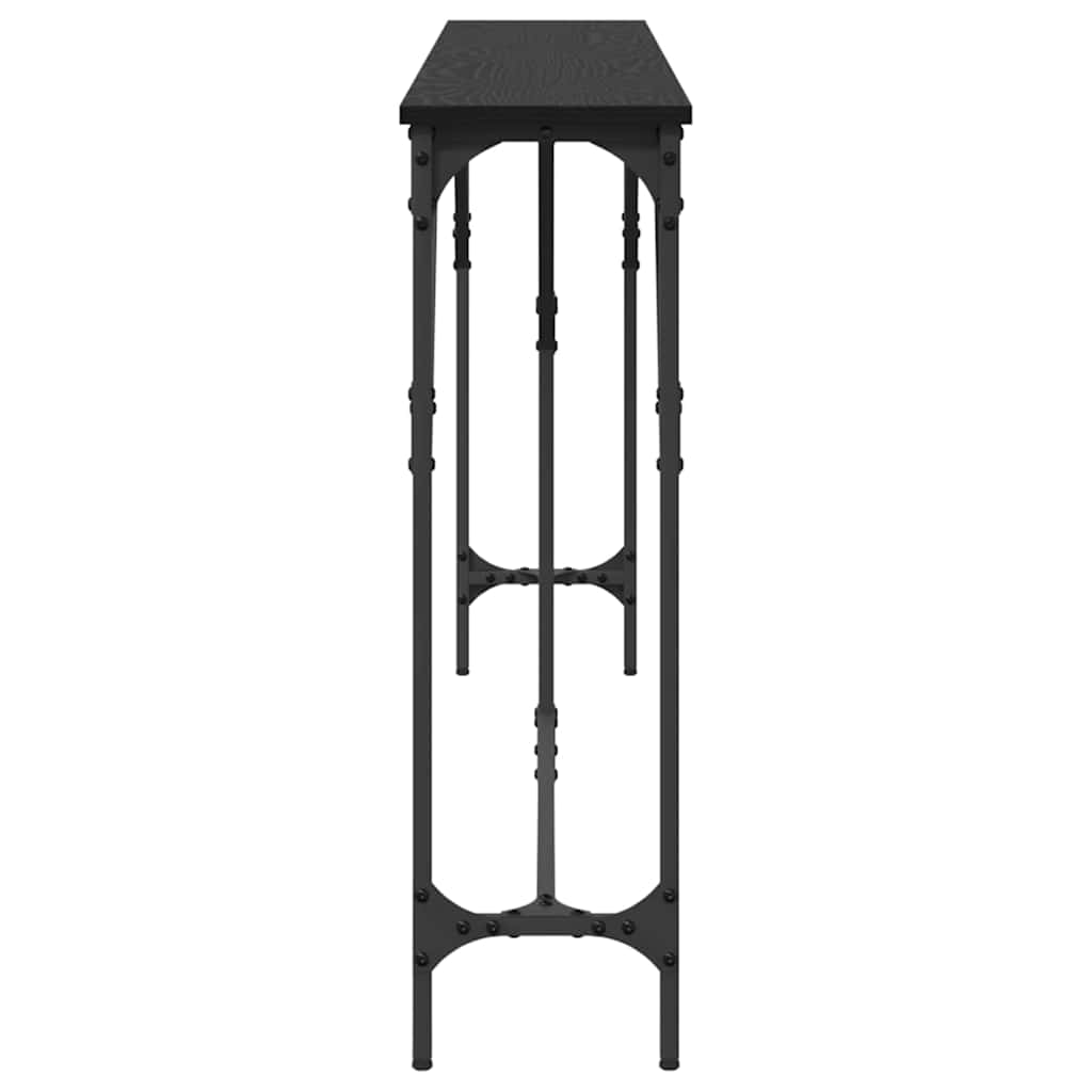 Table console Chêne noir 180 x 23 x 75 cm - XIOS