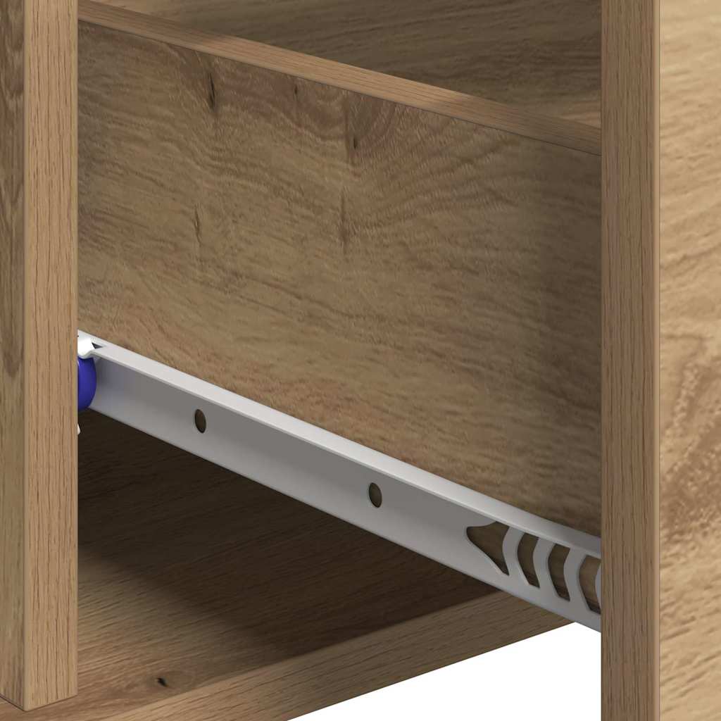 Buffet chêne artisanal 60 x 31 x 70 cm Bois d'ingénierie - XIOS