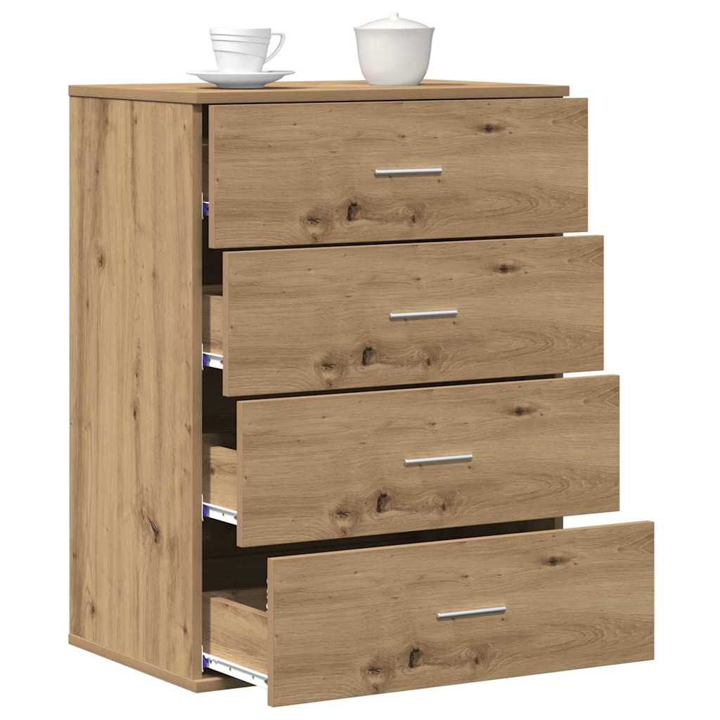 Buffet chêne artisanal 60 x 39 x 80 cm Bois d'ingénierie - XIOS