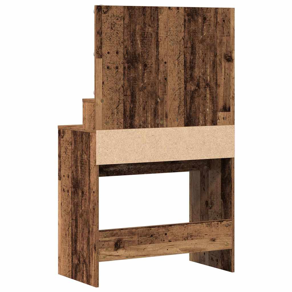 Table de Toilette avec tiroir Bois ancien 80 x 41 x 134,5 cm - XIOS