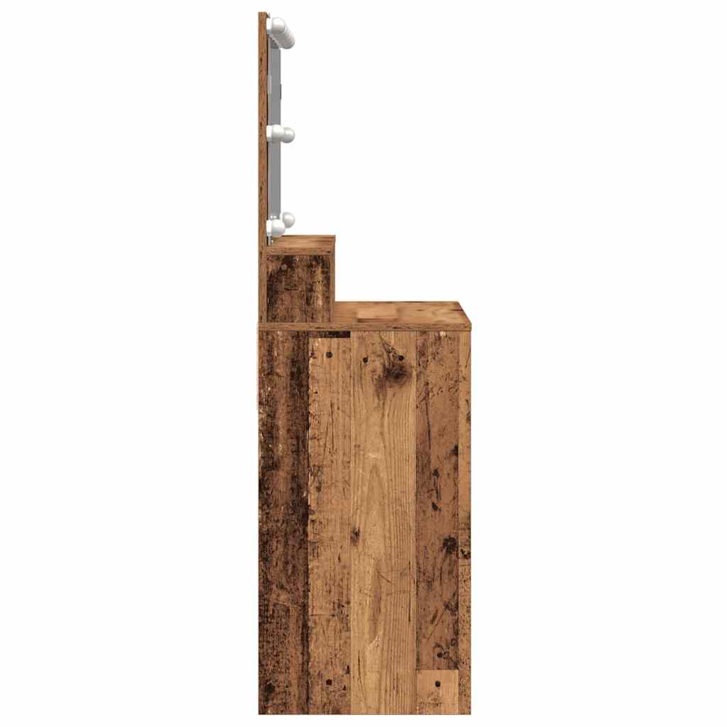 Table de Toilette avec tiroir Bois ancien 80 x 41 x 134,5 cm - XIOS