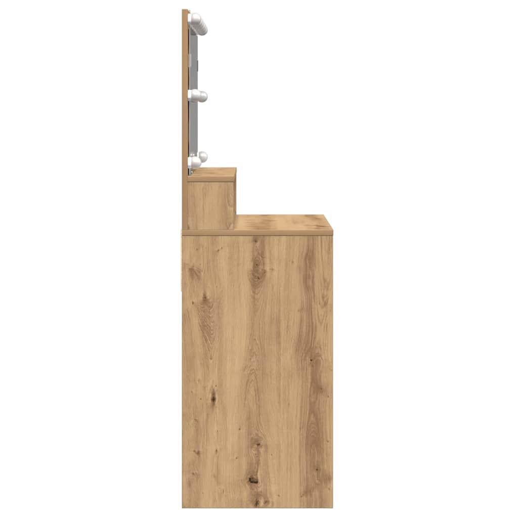 Table de Toilette Chêne artisanal 80 x 41 x 134,5 cm - XIOS