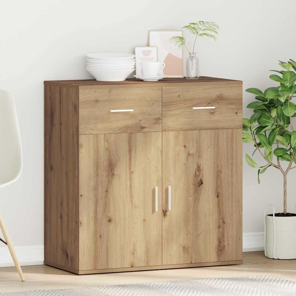 Buffet chêne artisanal 79 x 38 x 80 cm Bois d'ingénierie - XIOS