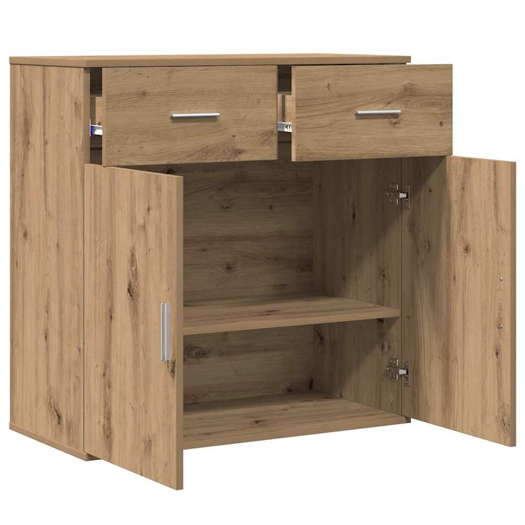 Buffet chêne artisanal 79 x 38 x 80 cm Bois d'ingénierie - XIOS