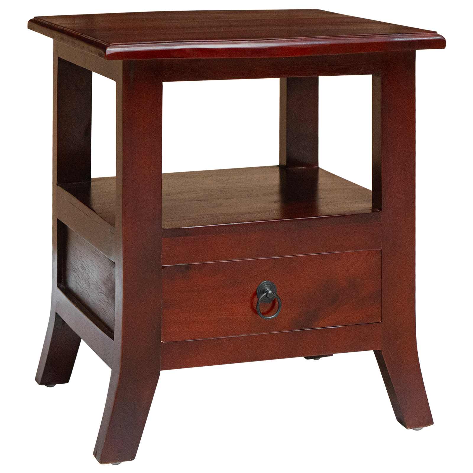 Cabinet de chevet avec tiroir Marron 40 x 40 x 45,5 cm - XIOS