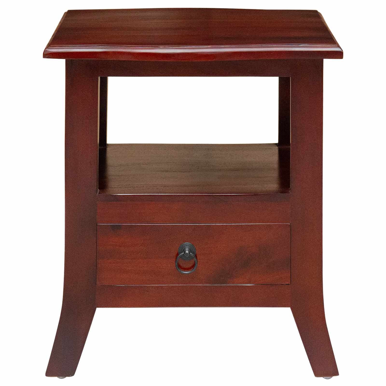 Cabinet de chevet avec tiroir Marron 40 x 40 x 45,5 cm - XIOS