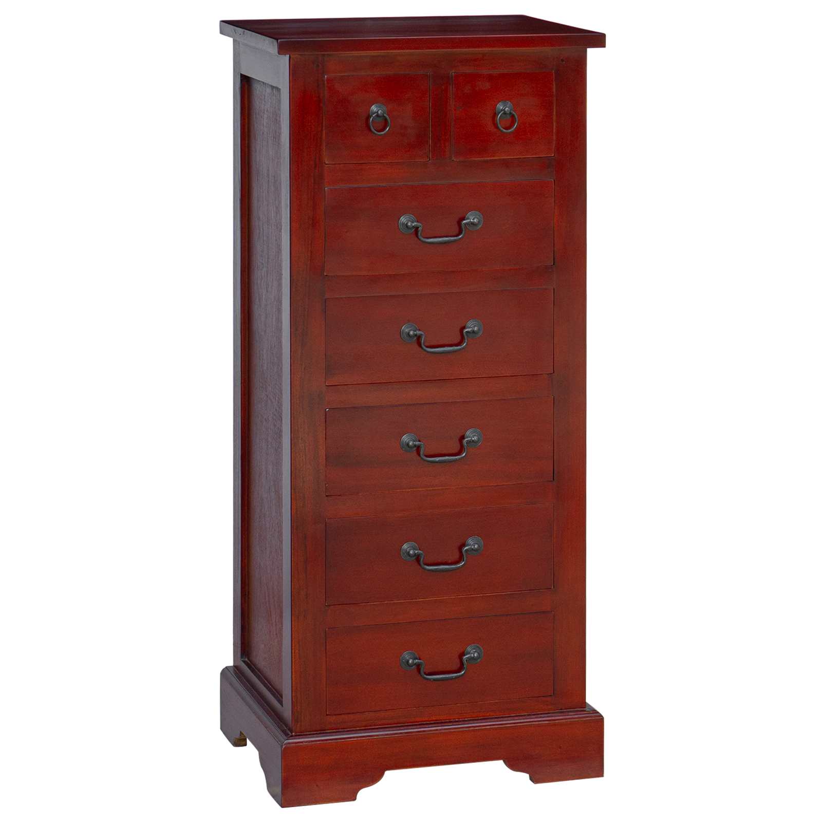 Commode Marron 45 x 35 x 100,5 cm Bois de Mahogany Massif - XIOS