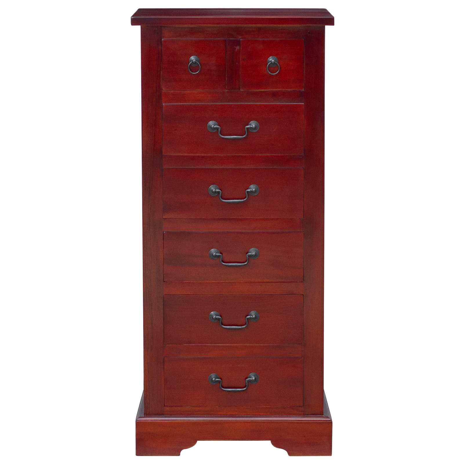 Commode Marron 45 x 35 x 100,5 cm Bois de Mahogany Massif - XIOS