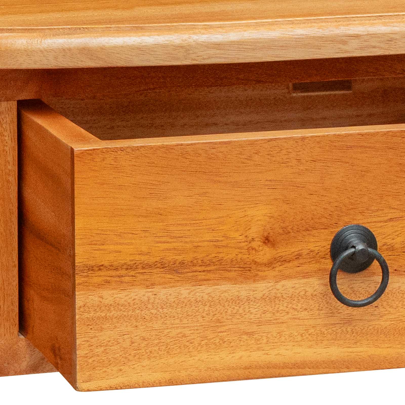 Table console avec tiroir Naturel 50,5 x 30 x 75,5 cm - XIOS