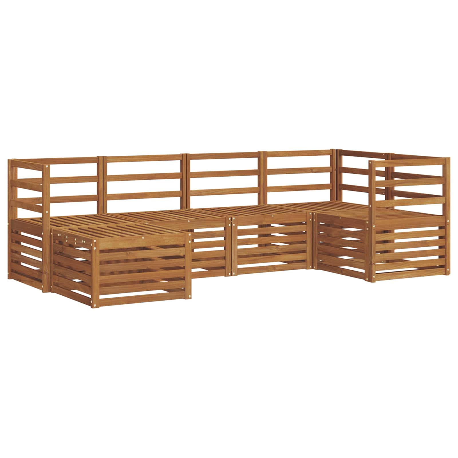 Ensemble de canapé d'angle 6 pcs Naturel - XIOS
