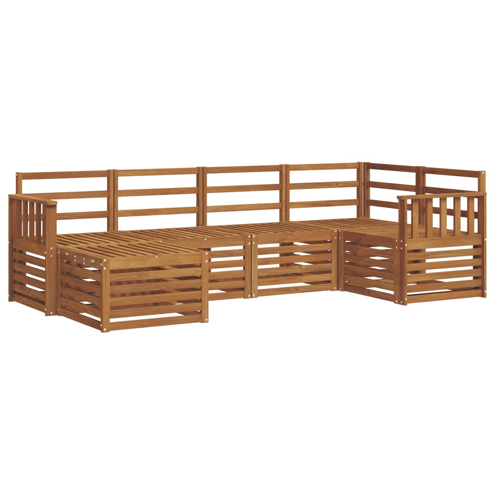 Ensemble de canapé d'angle 6 pcs Naturel - XIOS