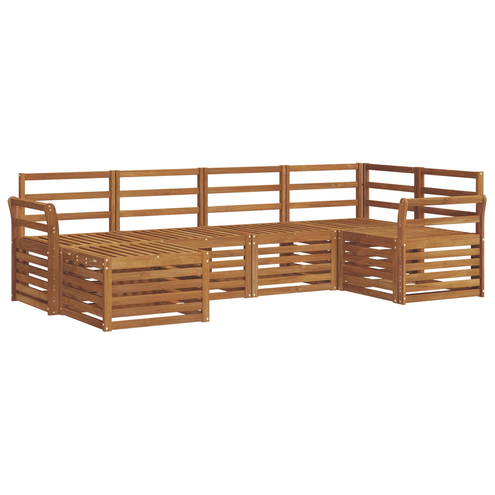 Ensemble de canapé d'angle 6 pcs Naturel - XIOS