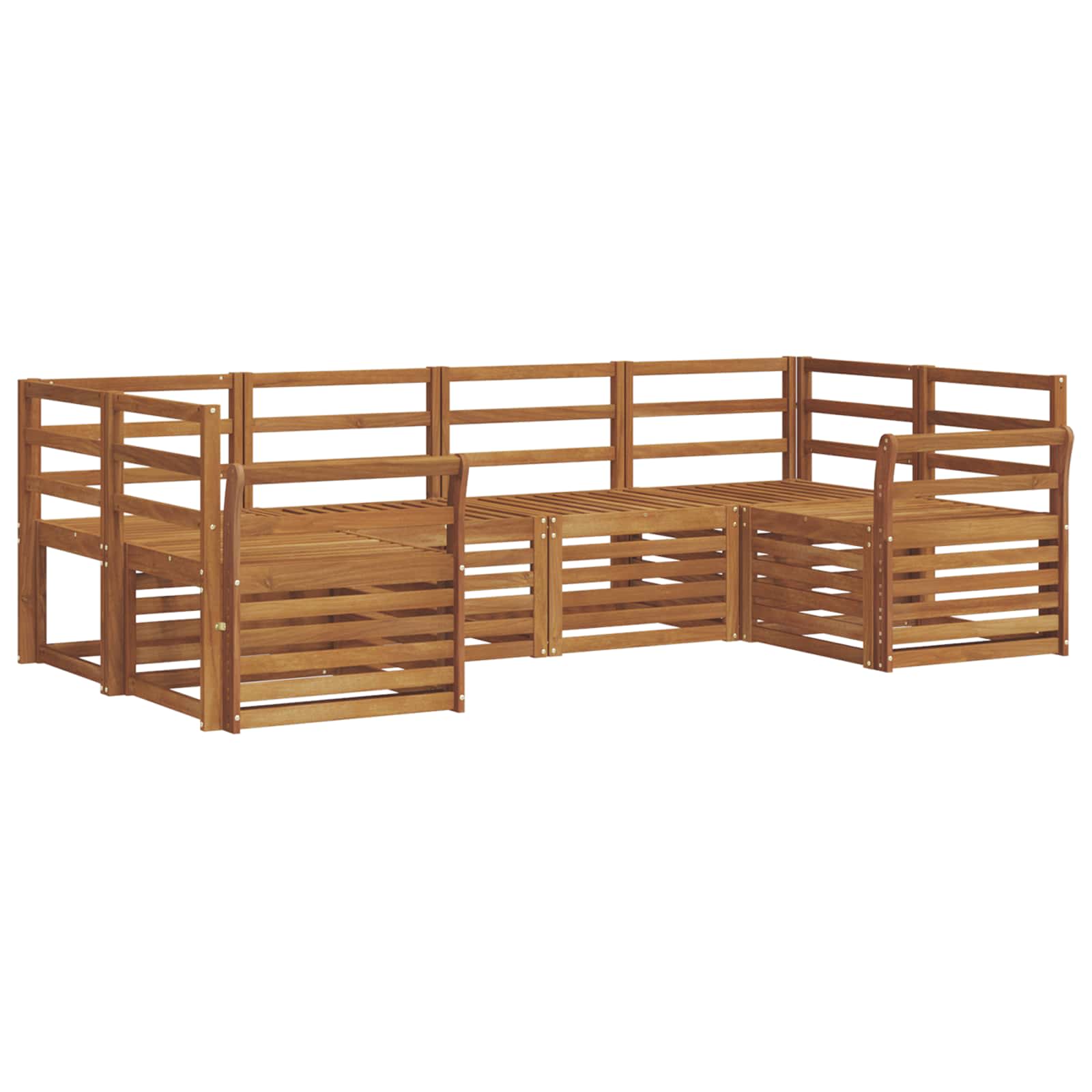 Ensemble de canapé d'angle 6 pcs Naturel - XIOS