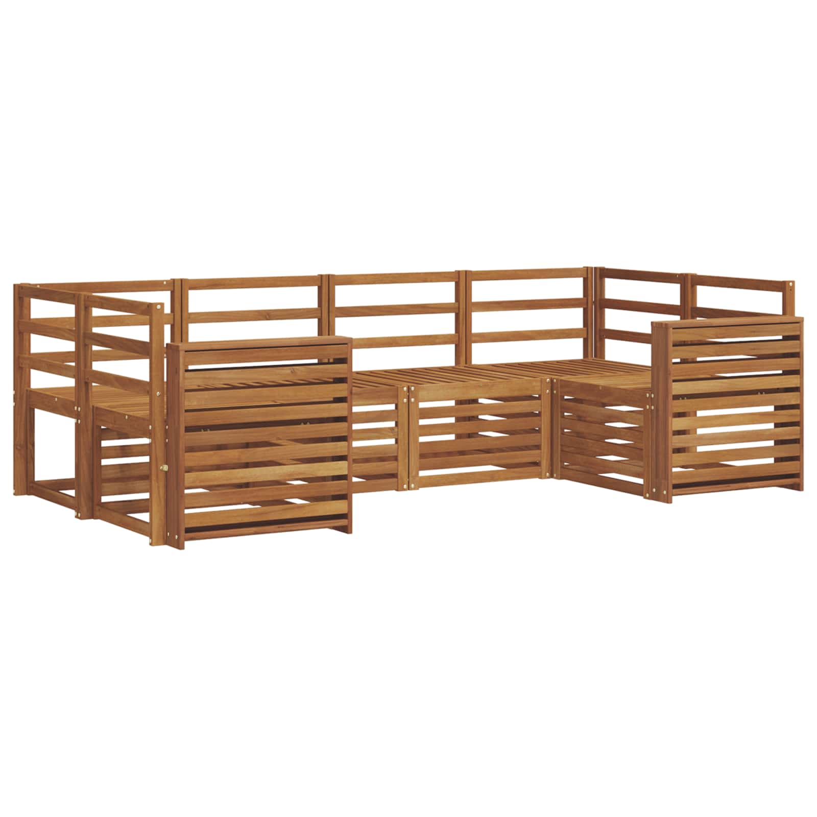 Ensemble de canapé d'angle 6 pcs Naturel - XIOS
