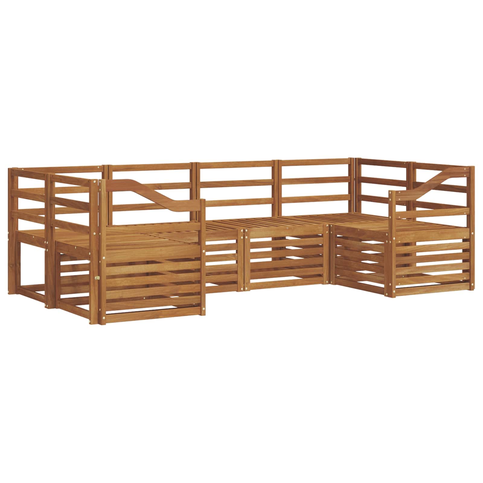 Ensemble de canapé d'angle 6 pcs Naturel - XIOS