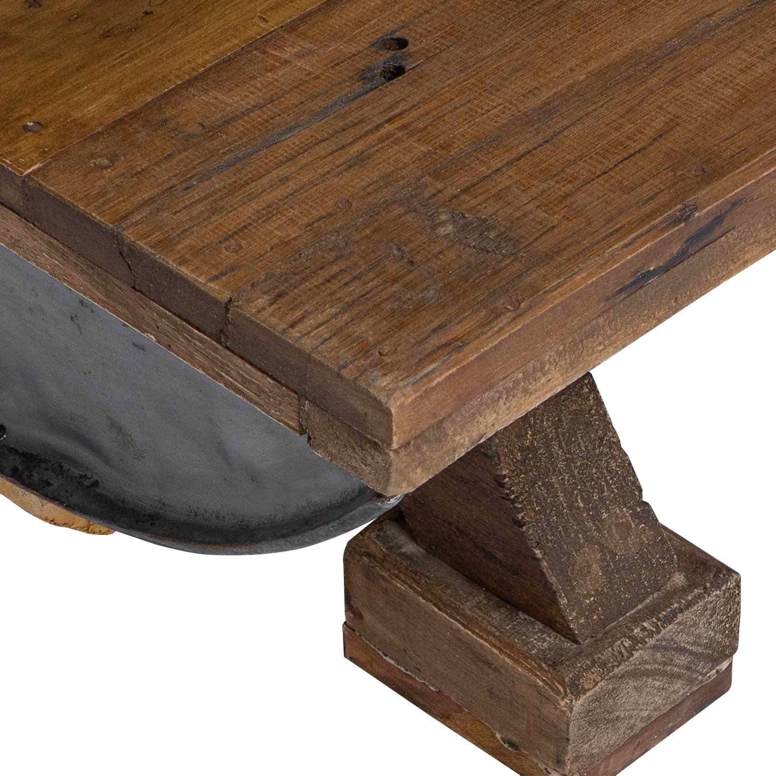 Table basse Naturel 90 x 50 x 35 cm bois - XIOS