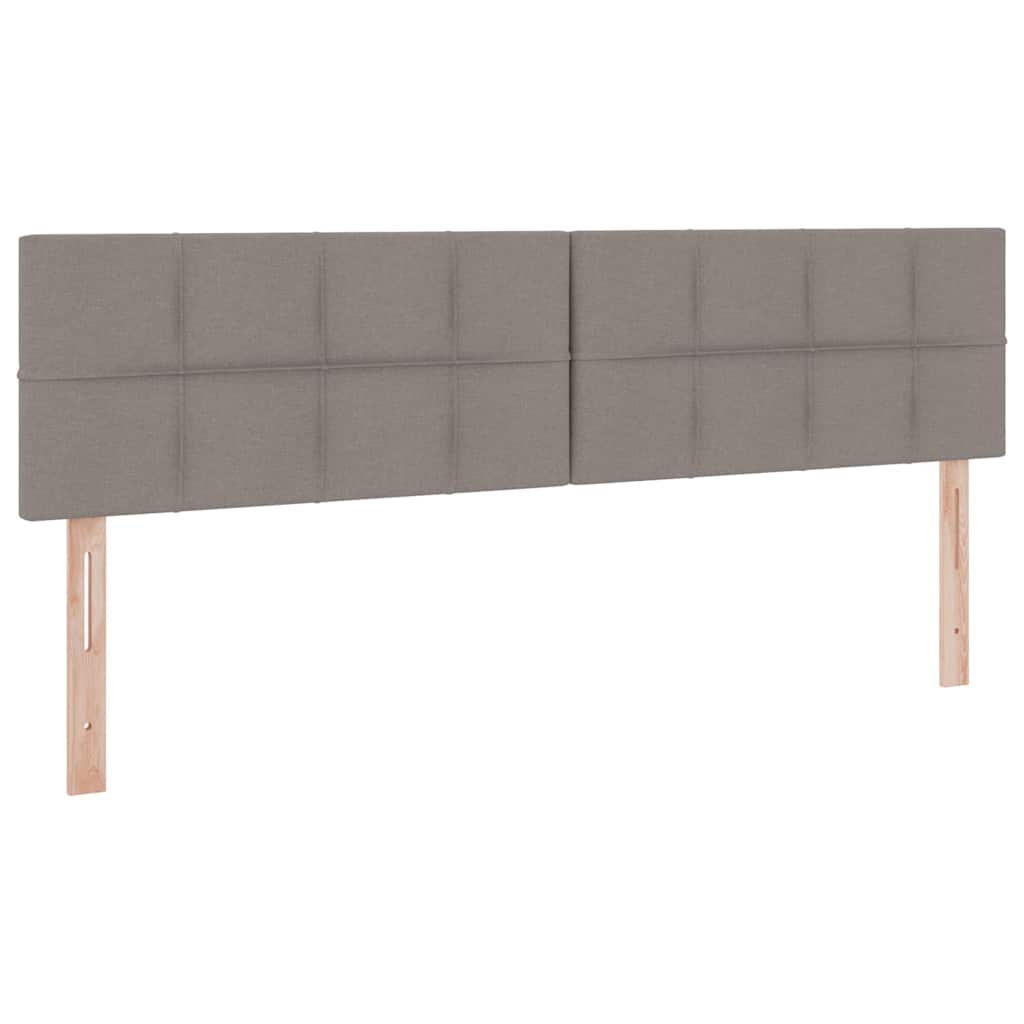 Lit avec rangement et matelas avec matelas Taupe 180 x 200 cm