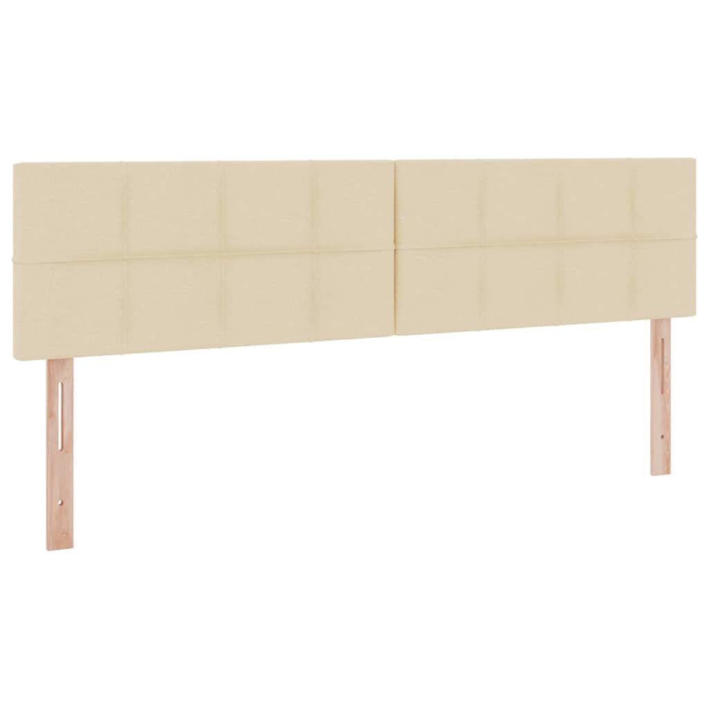 Lit avec rangement et matelas avec matelas Crème 180 x 200 cm - XIOS