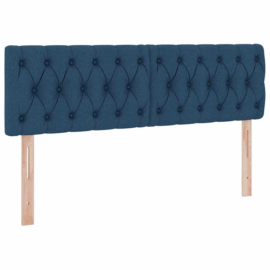 Lit avec rangement et matelas avec matelas Bleu 140 x 200 cm - XIOS