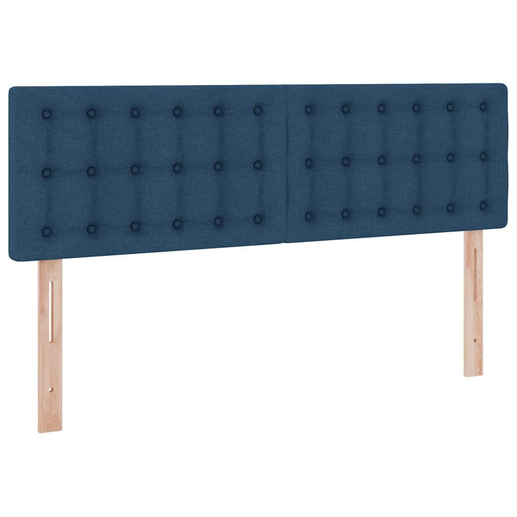 Lit avec rangement et matelas avec matelas Bleu 140 x 190 cm - XIOS