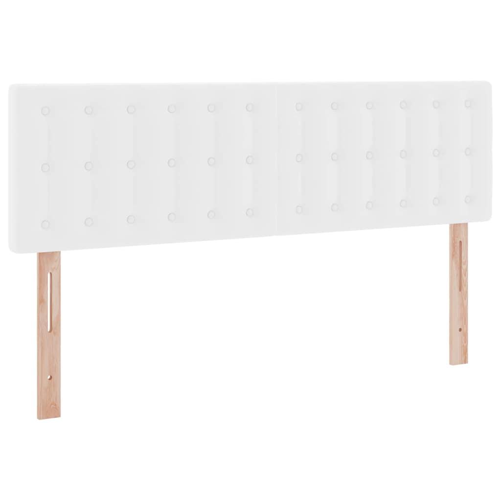 Lit avec rangement et LED avec matelas Blanc pur 140 x 200 cm - XIOS