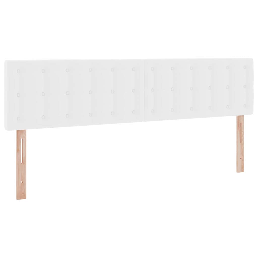 Lit avec rangement et LED avec matelas Blanc pur 180 x 200 cm - XIOS