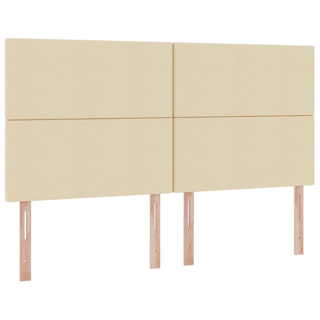 Lit de Rangement Crème 200 x 200 cm Cuir synthétique - XIOS