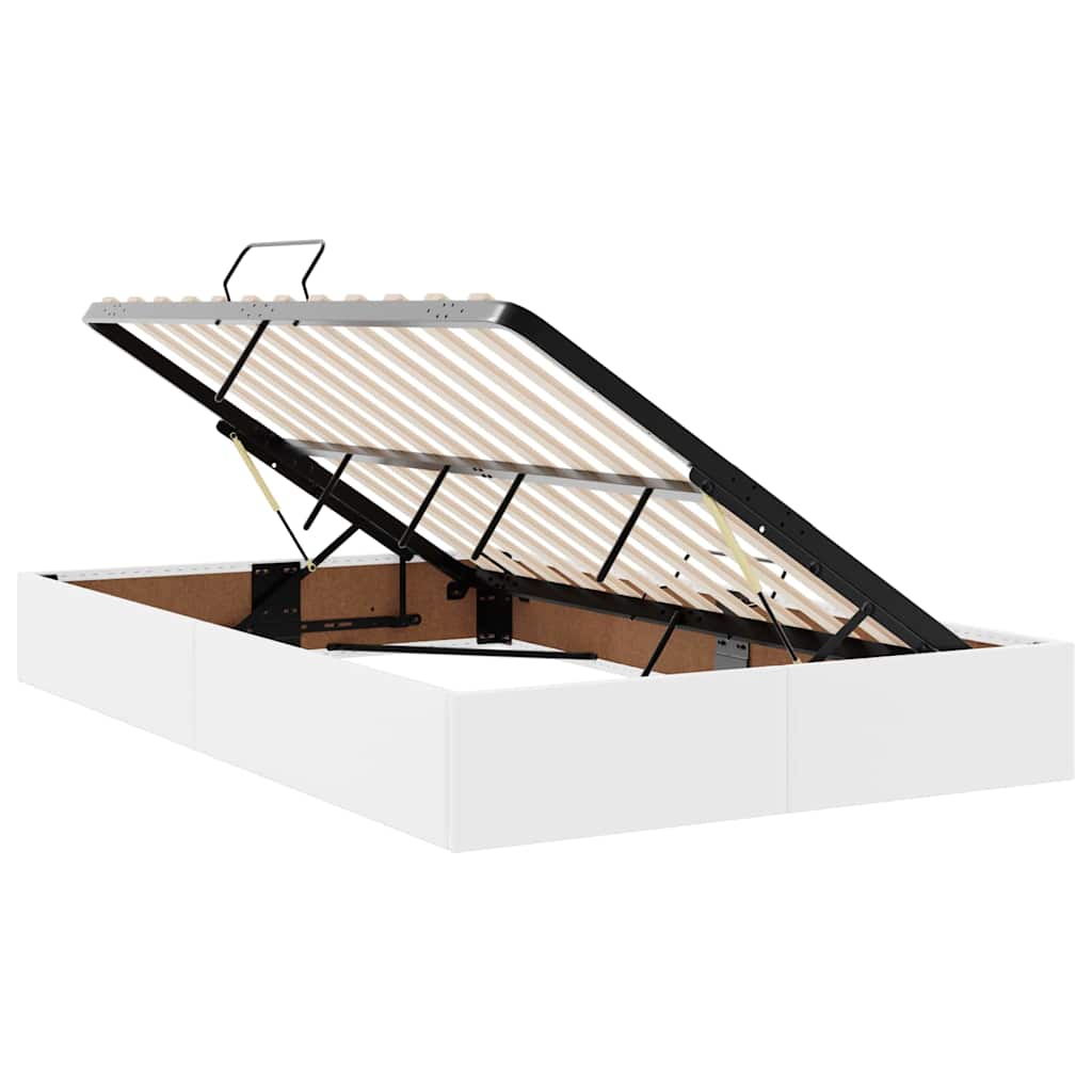 Lit avec des lumières à LED Blanc pur 120 x 200 cm PVC - XIOS