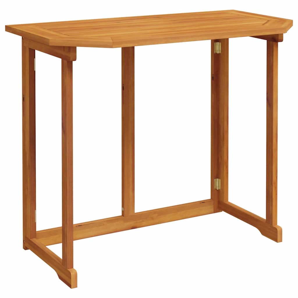 Ensemble de banc de jardin 4 pcs Marron Bois d'Acacia Massif