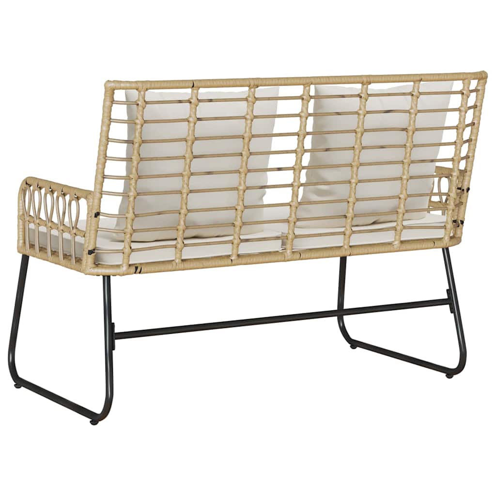 Banc de jardin Marron et Crème polyrotin - XIOS