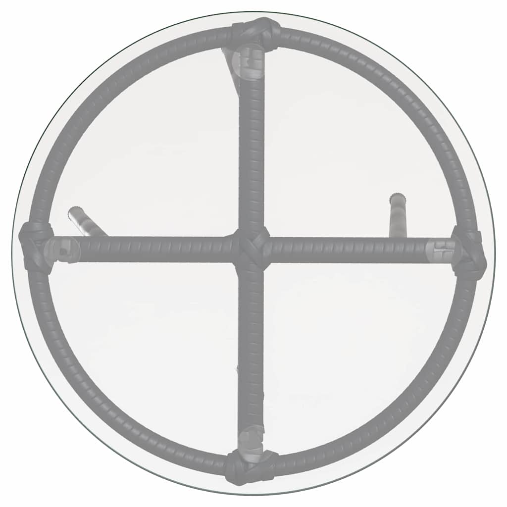 Ensemble de salle à manger pour jardin 3 pcs Noir et anthracite - XIOS