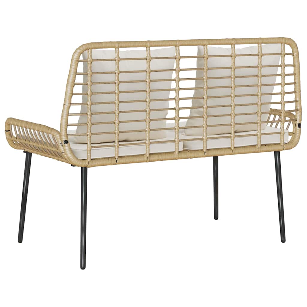 Banc de jardin Marron et Crème polyrotin - XIOS