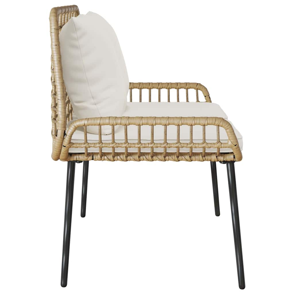 Banc de jardin Marron et Crème polyrotin - XIOS