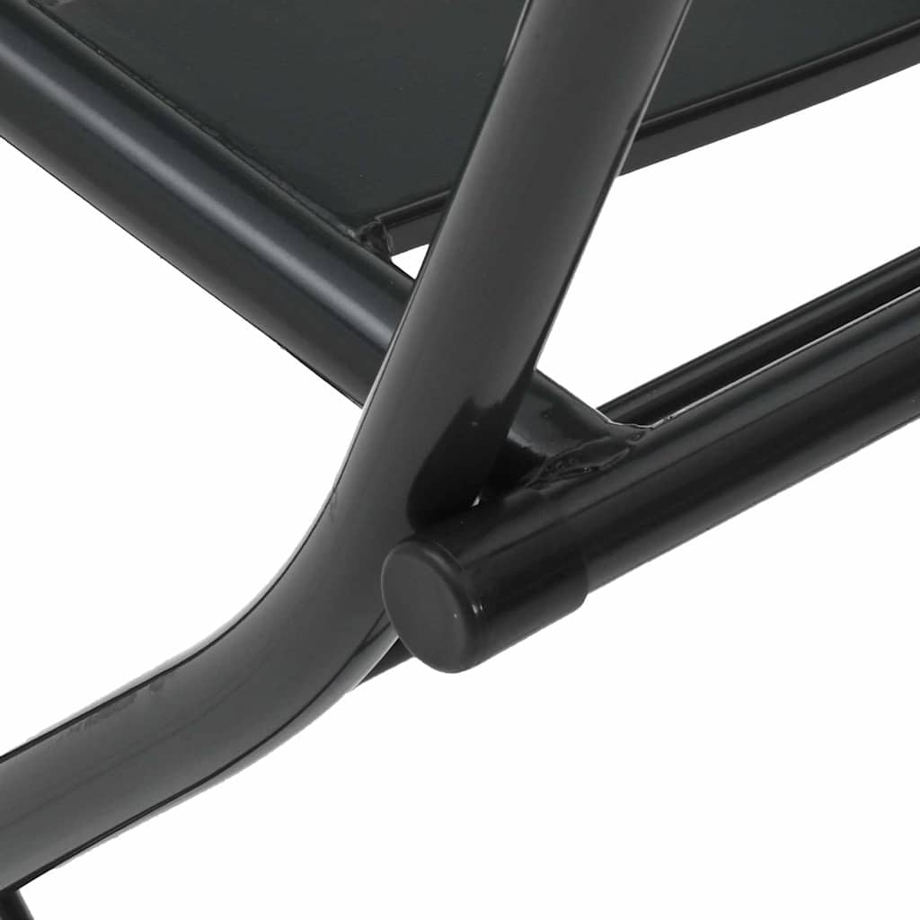 Ensemble bistro de jardin 3 pcs Anthracite Acier - XIOS