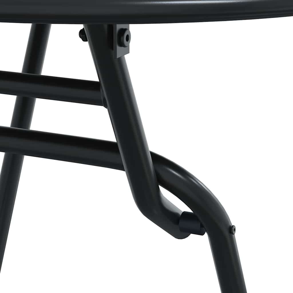 Ensemble bistro de jardin 3 pcs Anthracite Acier - XIOS