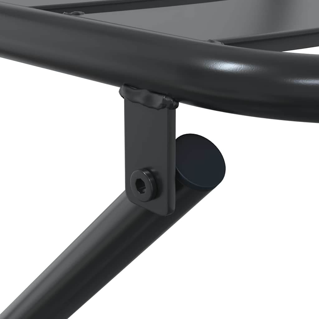 Ensemble bistro de jardin 3 pcs Anthracite Acier - XIOS