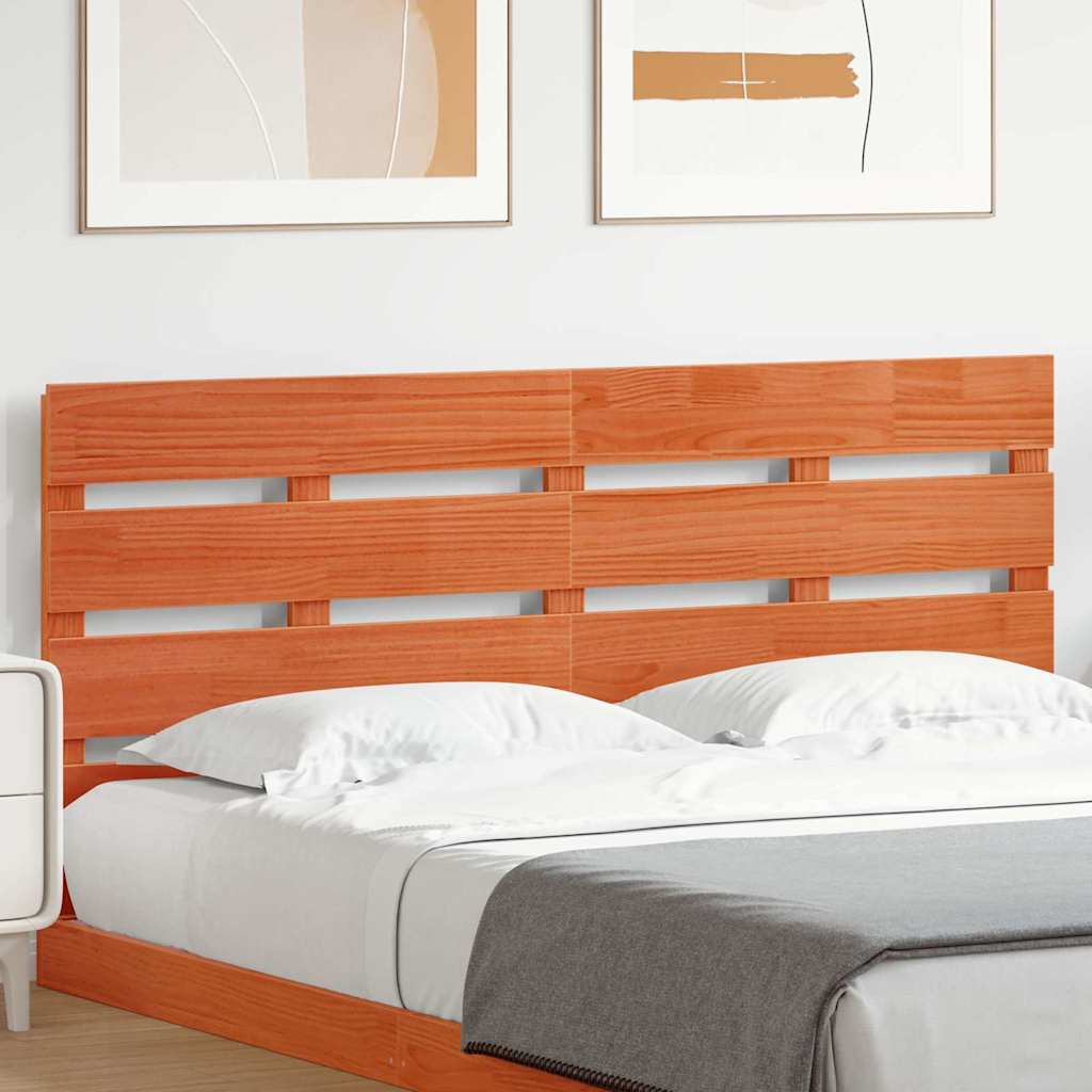 Tête de lit Marron 140.5 x 3 x 80 cm Bois massif en pin - XIOS