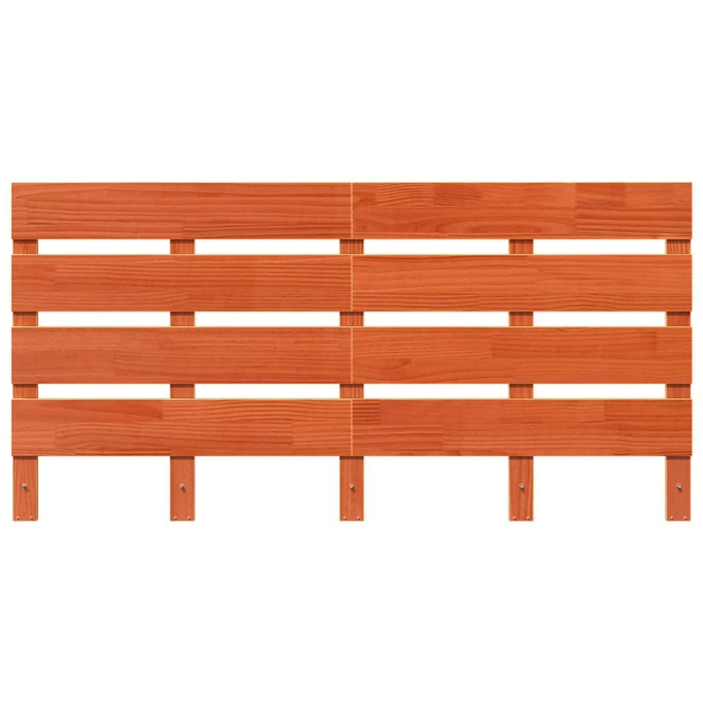 Tête de lit Marron 140.5 x 3 x 80 cm Bois massif en pin - XIOS
