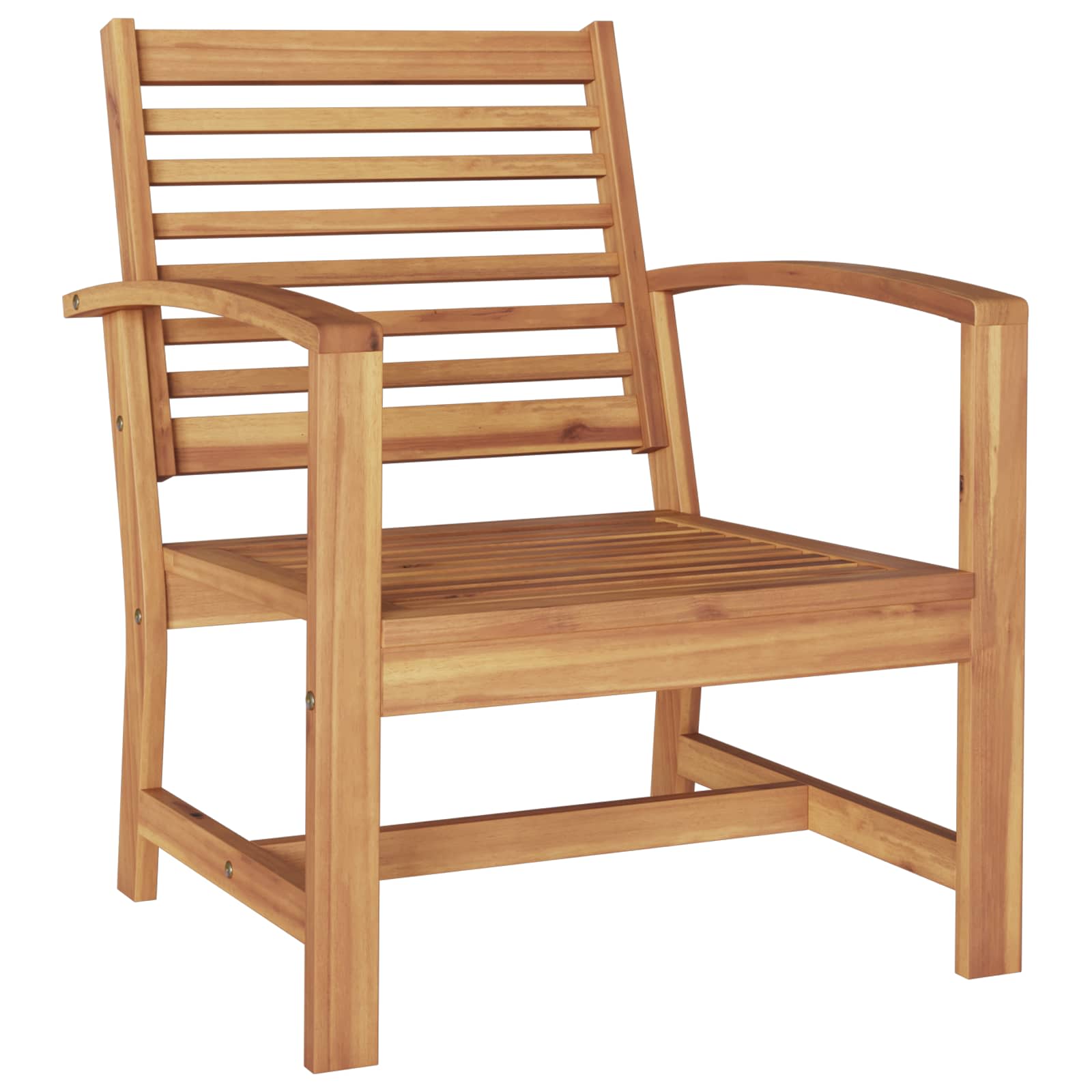 Ensemble de canapé de jardin 5 pcs Naturel Bois de teck massif - XIOS
