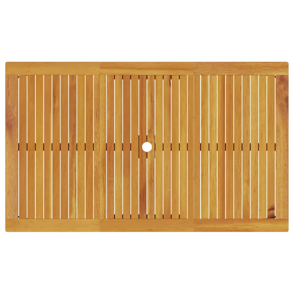 Ensemble de salle à manger pour jardin Pliable 5 pcs Marron - XIOS
