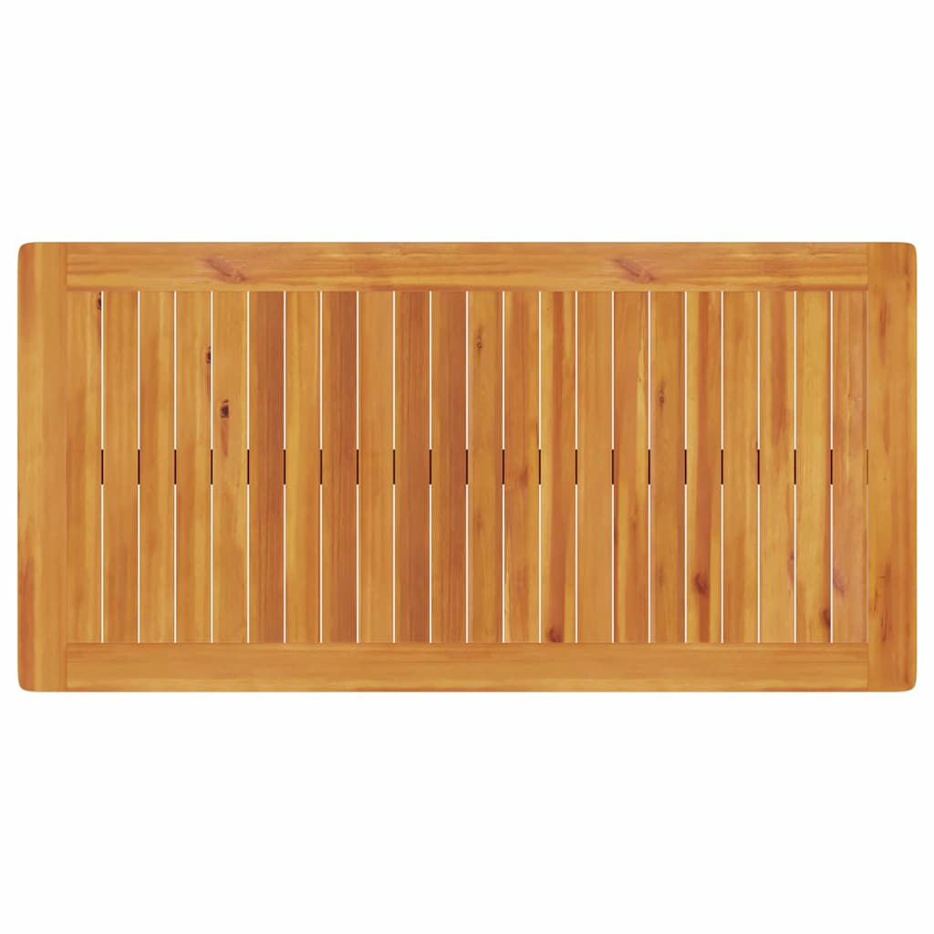 Ensemble de salle à manger pour jardin 3 pcs Marron - XIOS