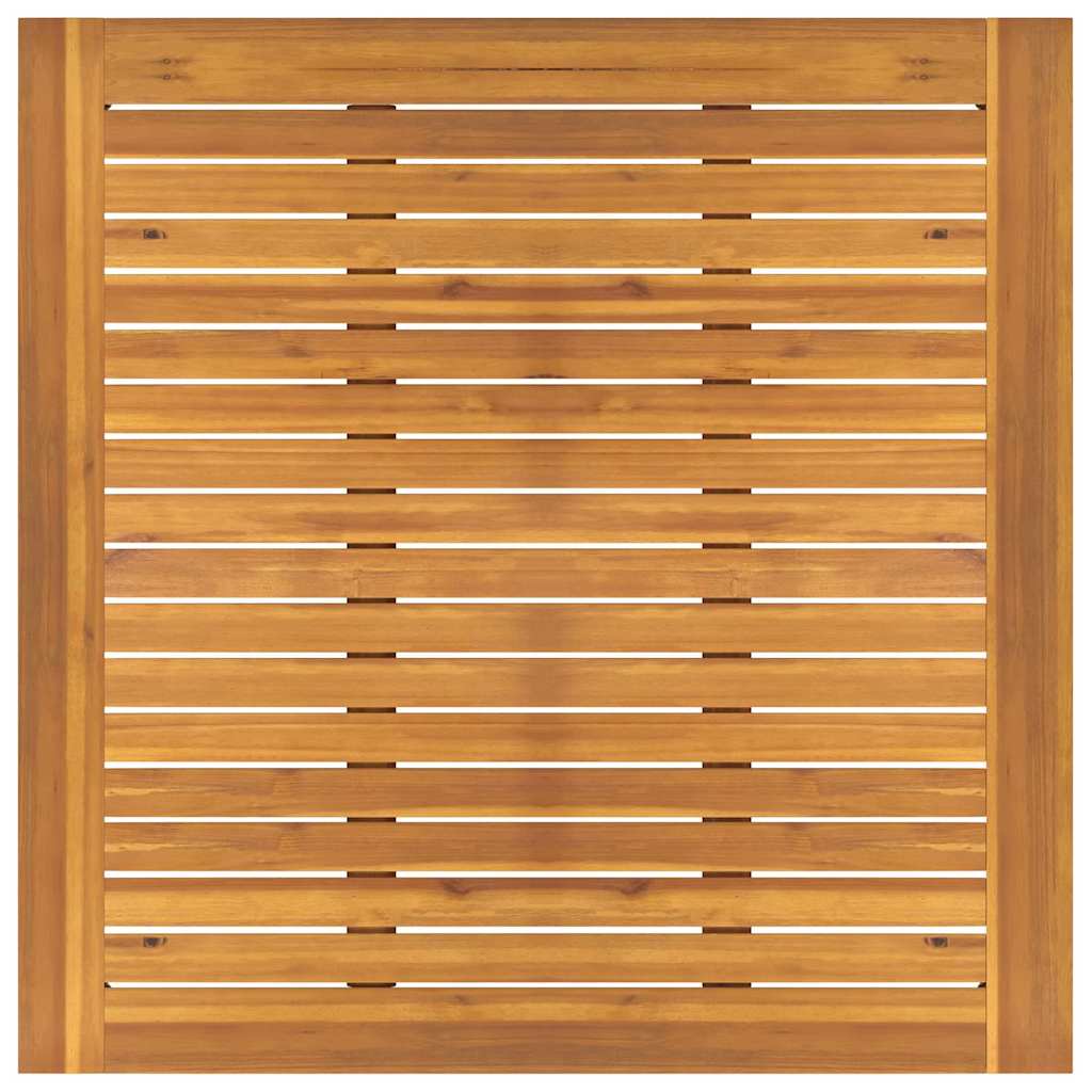 Ensemble de salle à manger pour jardin 5 pcs Marron - XIOS