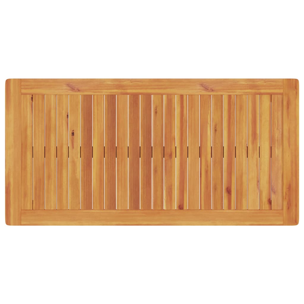 Ensemble de salle à manger pour jardin 3 pcs Marron - XIOS