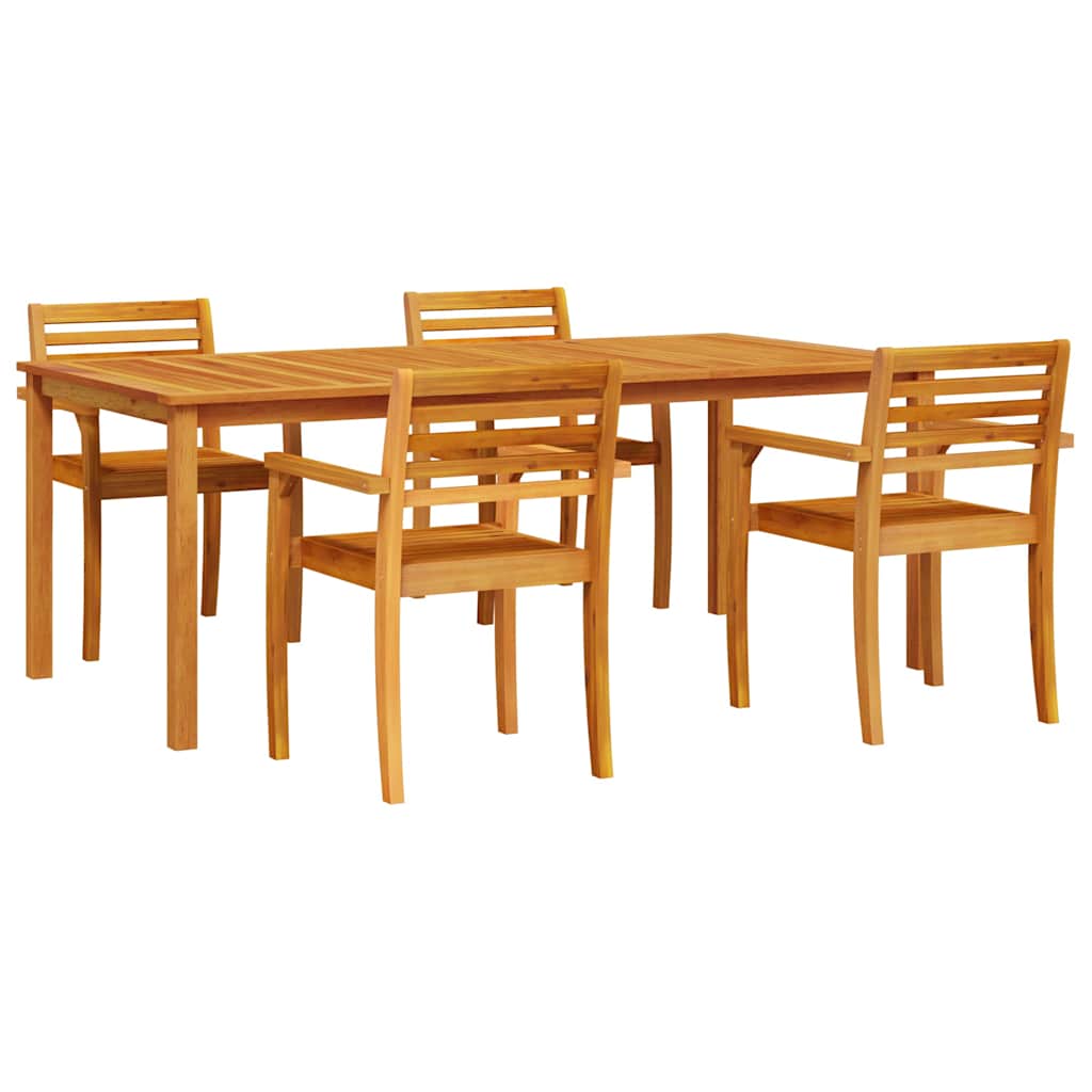 Ensemble de salle à manger pour jardin 7 pcs Marron - XIOS