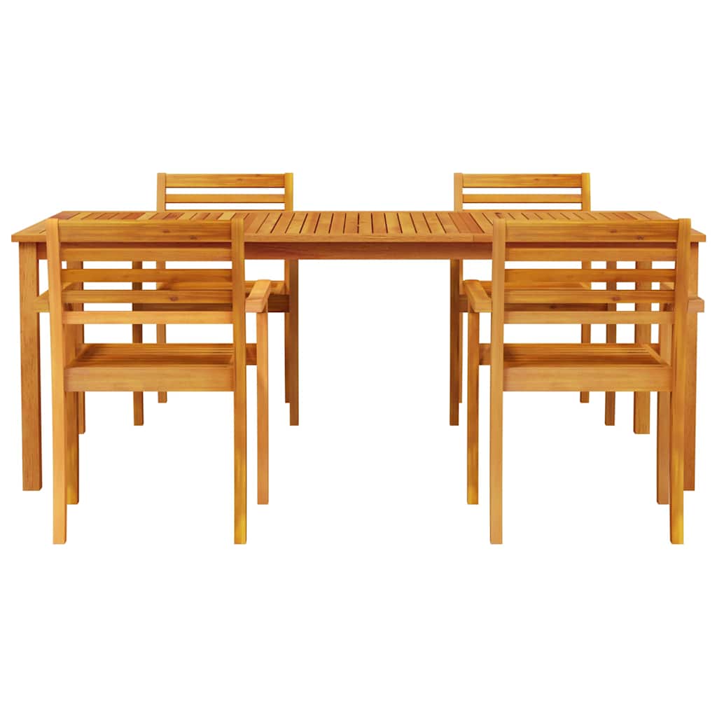Ensemble de salle à manger pour jardin 7 pcs Marron - XIOS