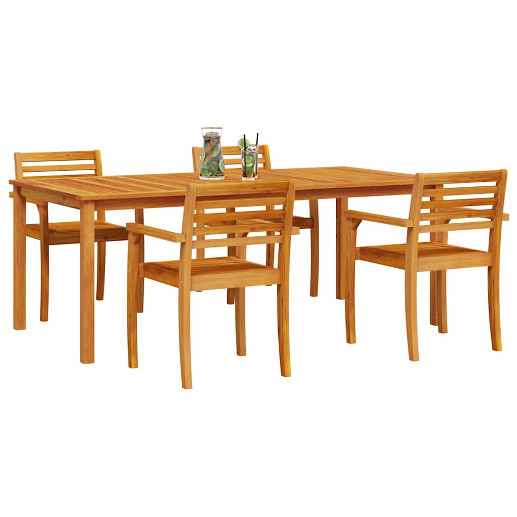 Ensemble de salle à manger pour jardin 7 pcs Marron - XIOS